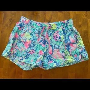 Lilly Pulitzer Run Around Short Mermaid Cove Sm